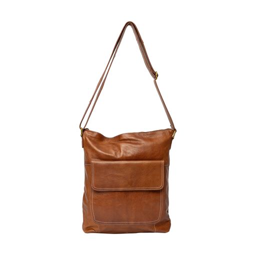 Re:Designed Nyra Big Skuldertaske, Walnut