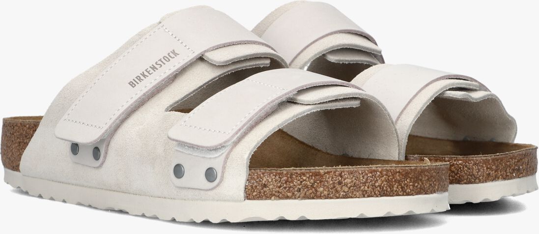 witte birkenstock slippers uji