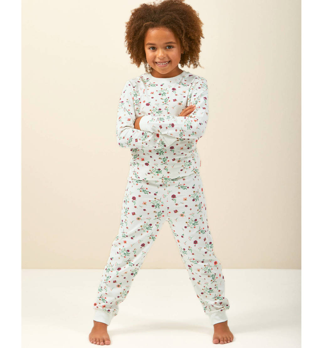 Little Label pyjama met bloemen print
