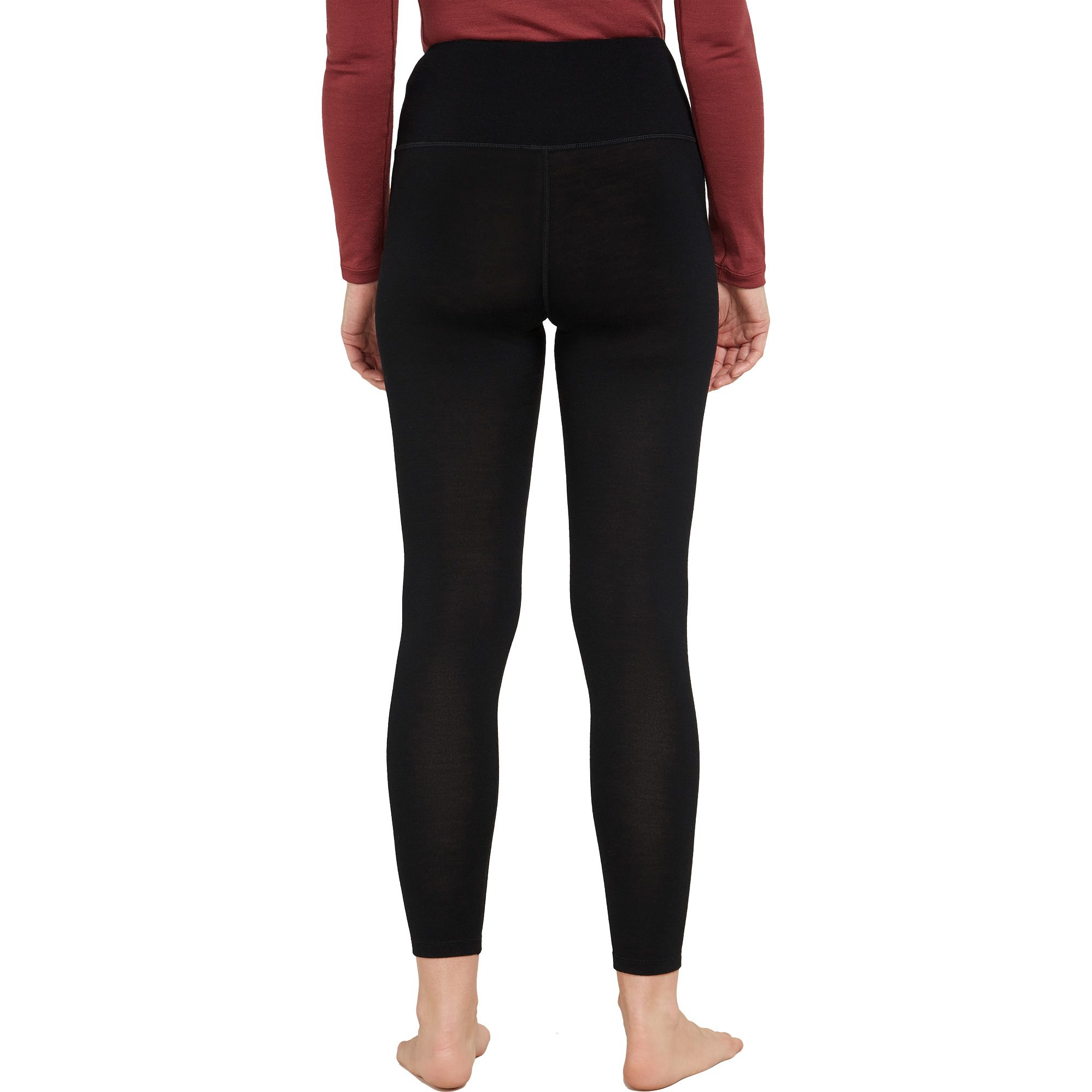 Icebreaker 260 Tech High Rise Leggings Damen schwarz