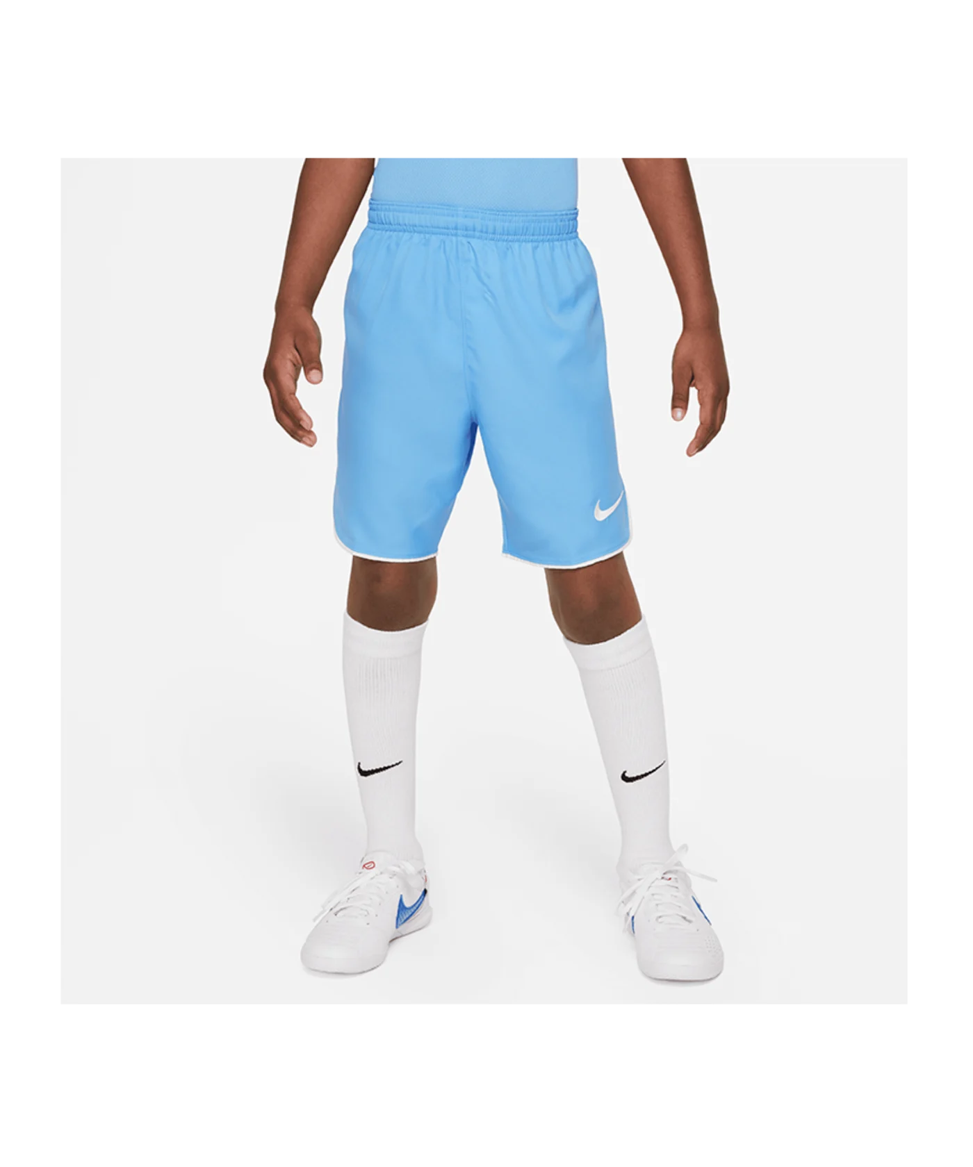 Nike Laser V Woven Short Kids Blau Weiss F412