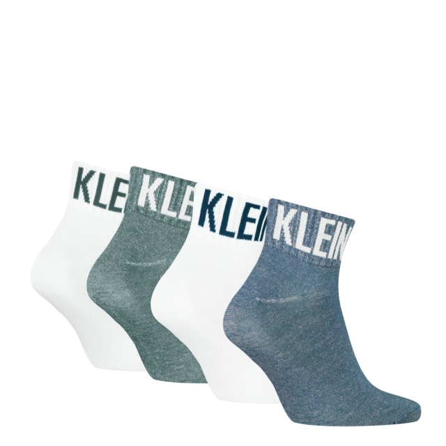 Calvin Klein Jeans Kurzsocken »CKJ MEN QUARTER 4P RIBBON LOGO ECOM« 4er Pack,