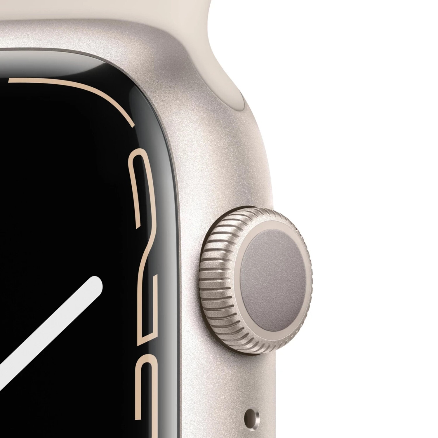 Apple Watch Series 7 GPS + Cellular 45mm Aluminium Starlight Sportband Starlight