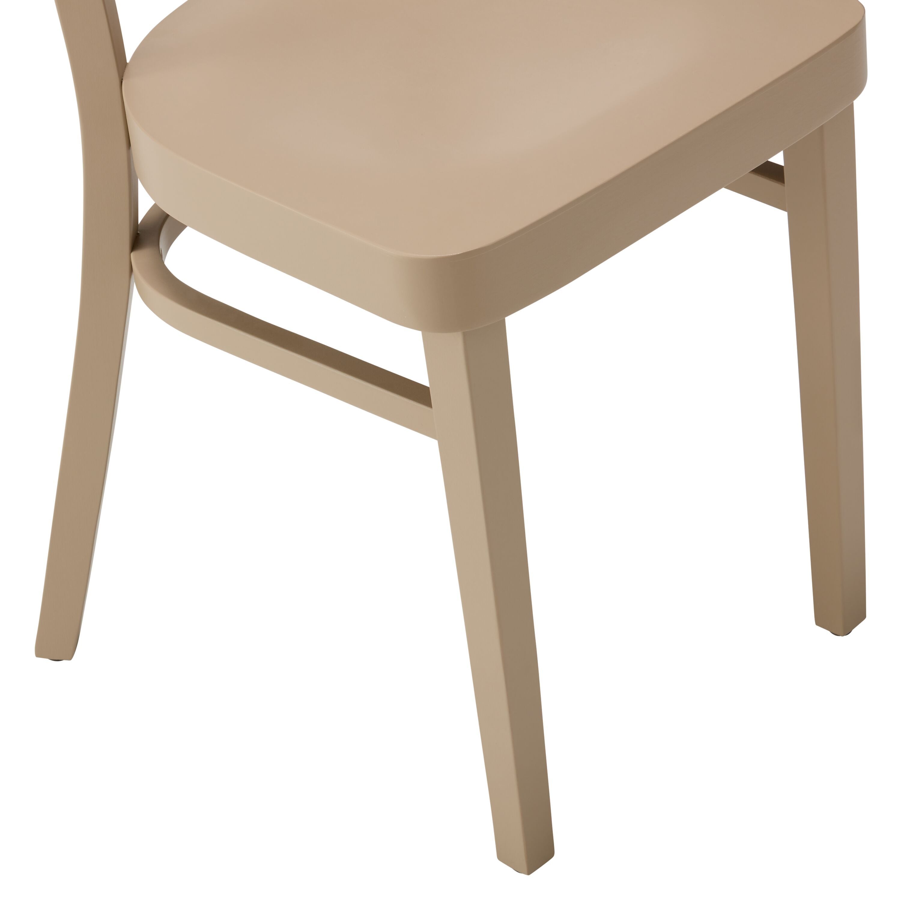 PANUCCI Stuhl - Taupe / B: 40.0 cm x T: 40.0 cm x H: 82.0 cm