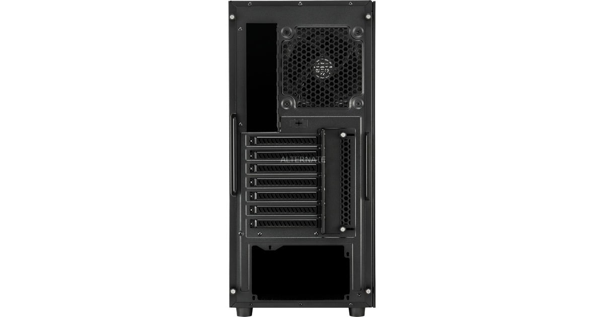 SharkoonTG6 RGB midi tower behuizing  (Zwart | 4x USB-A | RGB | Tempered Glass)