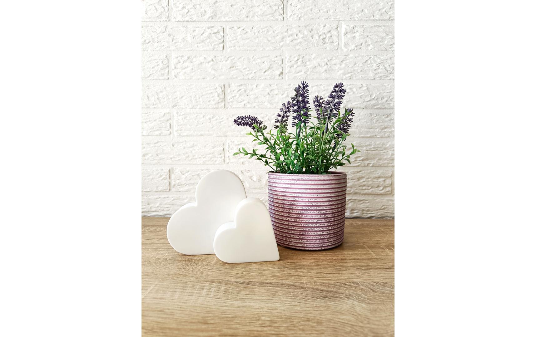 Motivlicht Shining Heart Micro S, WeissLED-Leuchte Herz