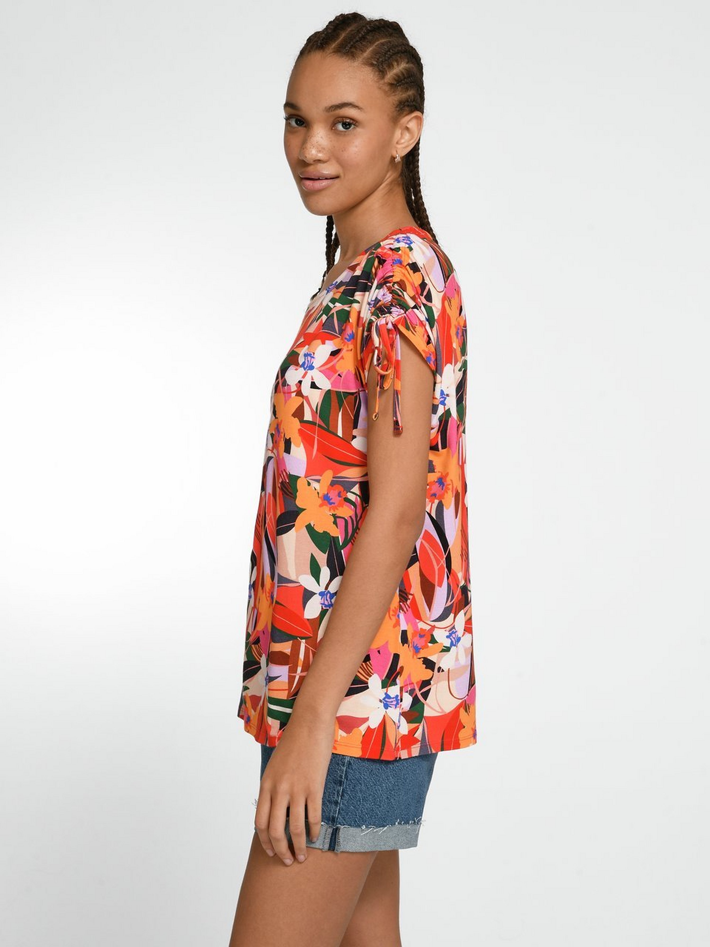 Rundhals-Shirt