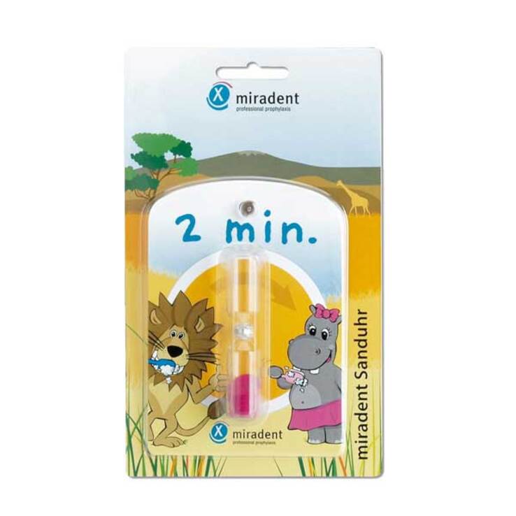 Miradent Kinder-Zahnputzuhr Sanduhr, 1 St