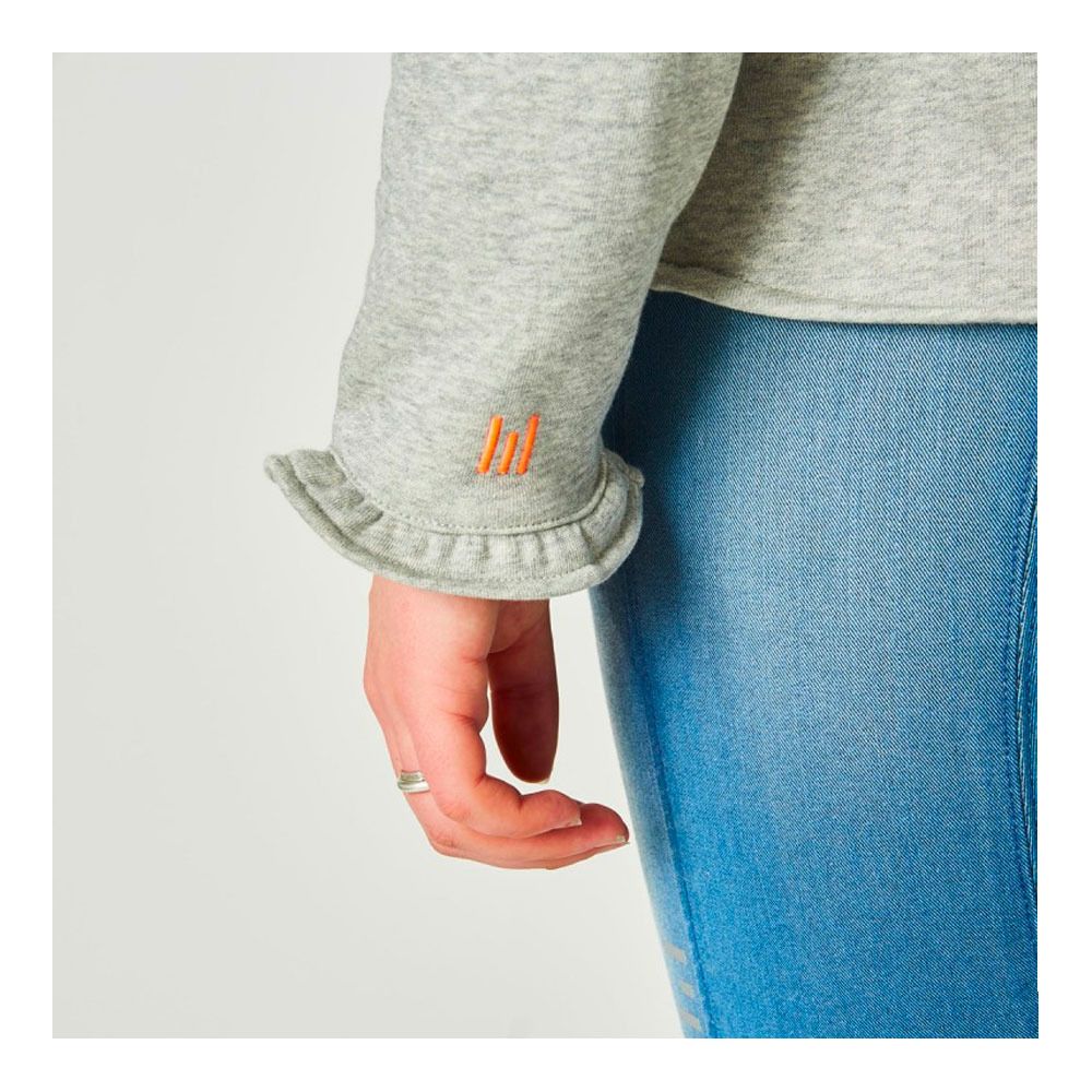 Gem NATCHOU - Sweat Femme gris