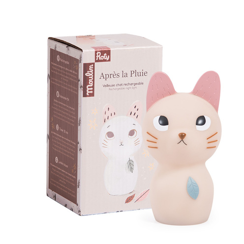 Veilleuse chat USB Après la pluie - MOULIN ROTY