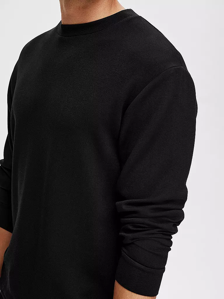 SELECTED Sweater SLHEMANUEL schwarz