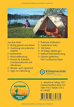 Kochen ultraleicht - Ausrüstung, Proviant, Rezepte