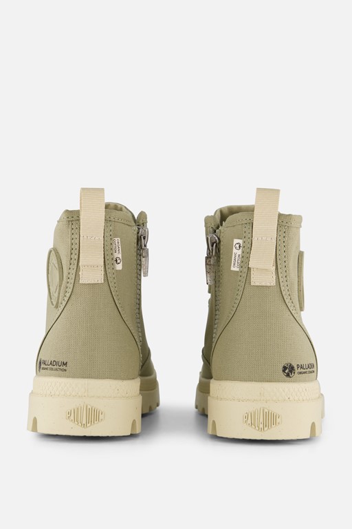 Palladium Hi Zip Sneakers groen Katoen