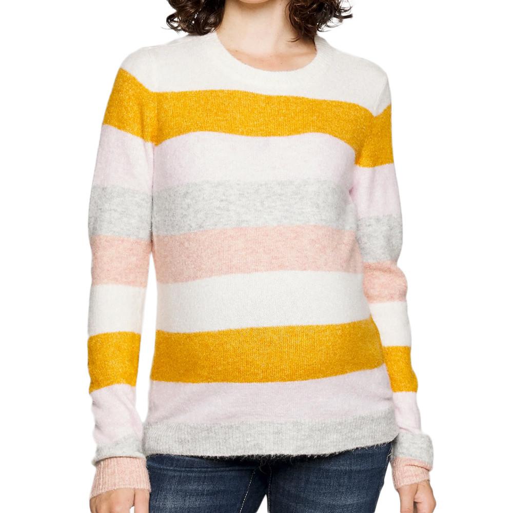 Vero Moda Maternity Pull Jaune/Blanc Femme Vero Moda Maternity Blouse