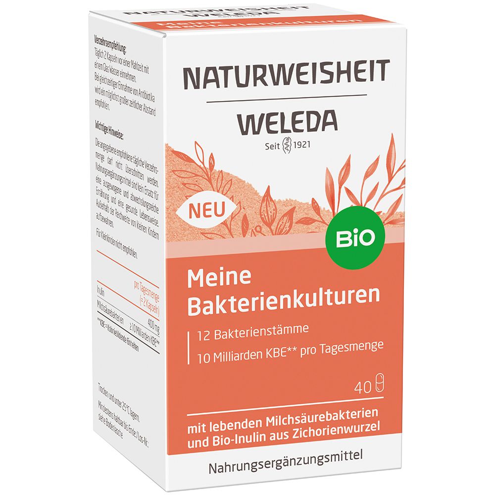 Weleda Naturweisheit Meine Bakterienkulturen mit Milchsäurebakterien zur Ergänzung der Darmflora*
