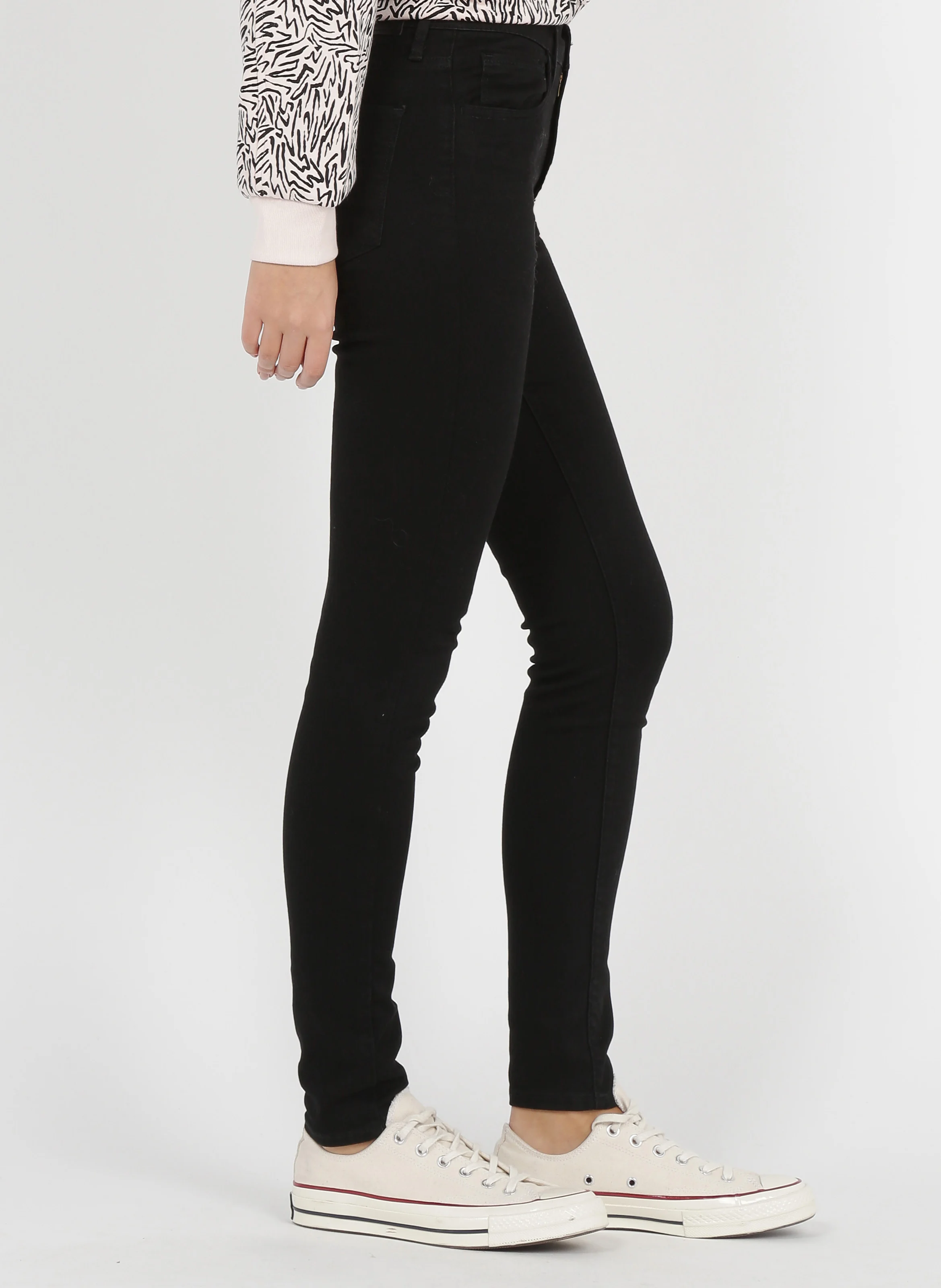720 HIRISE SUPER SKINNY - Jean 720 taille haute Super Skinny | Noir