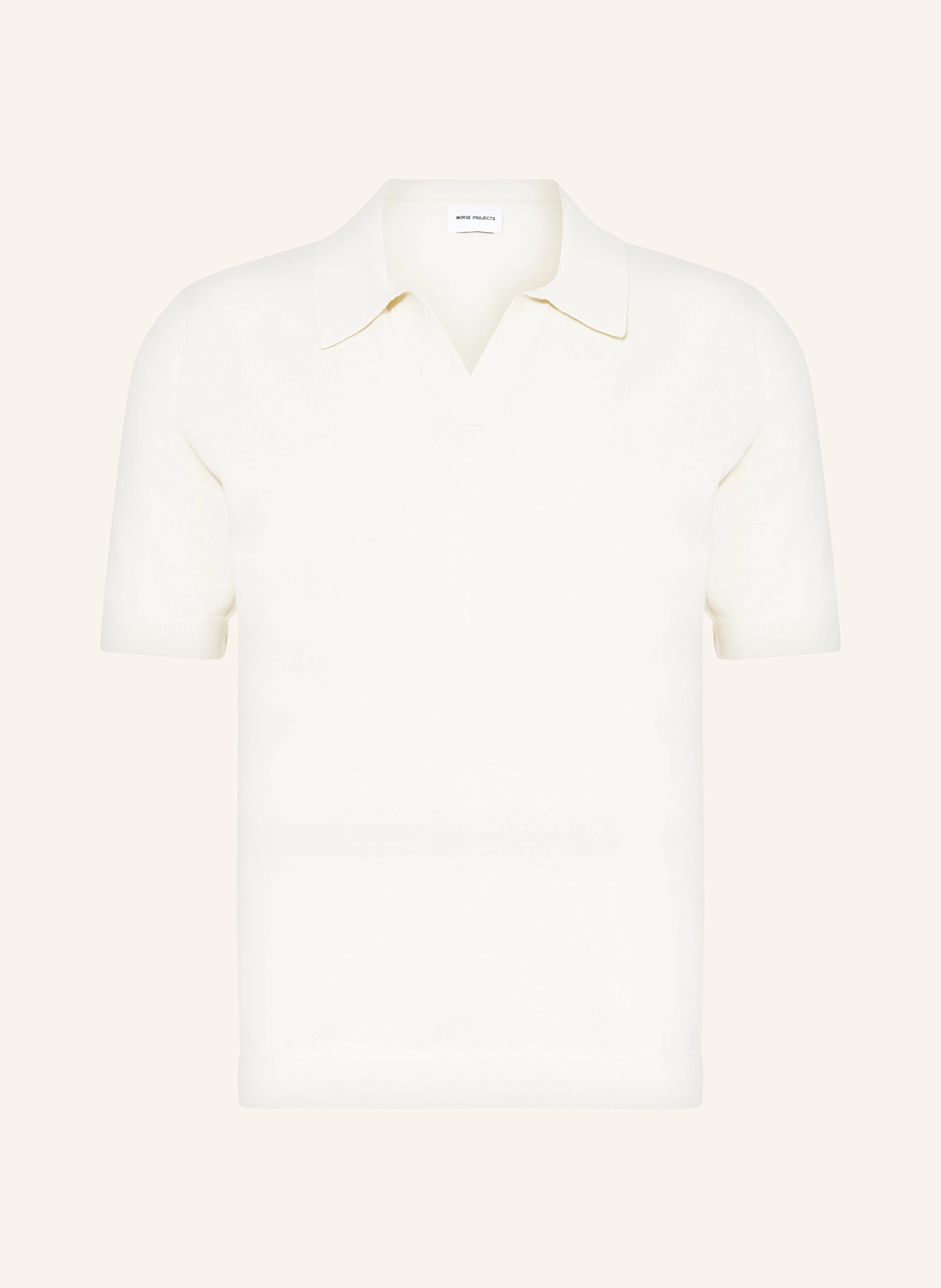 NORSE PROJECTS Strick-Poloshirt LEIF mit Leinen