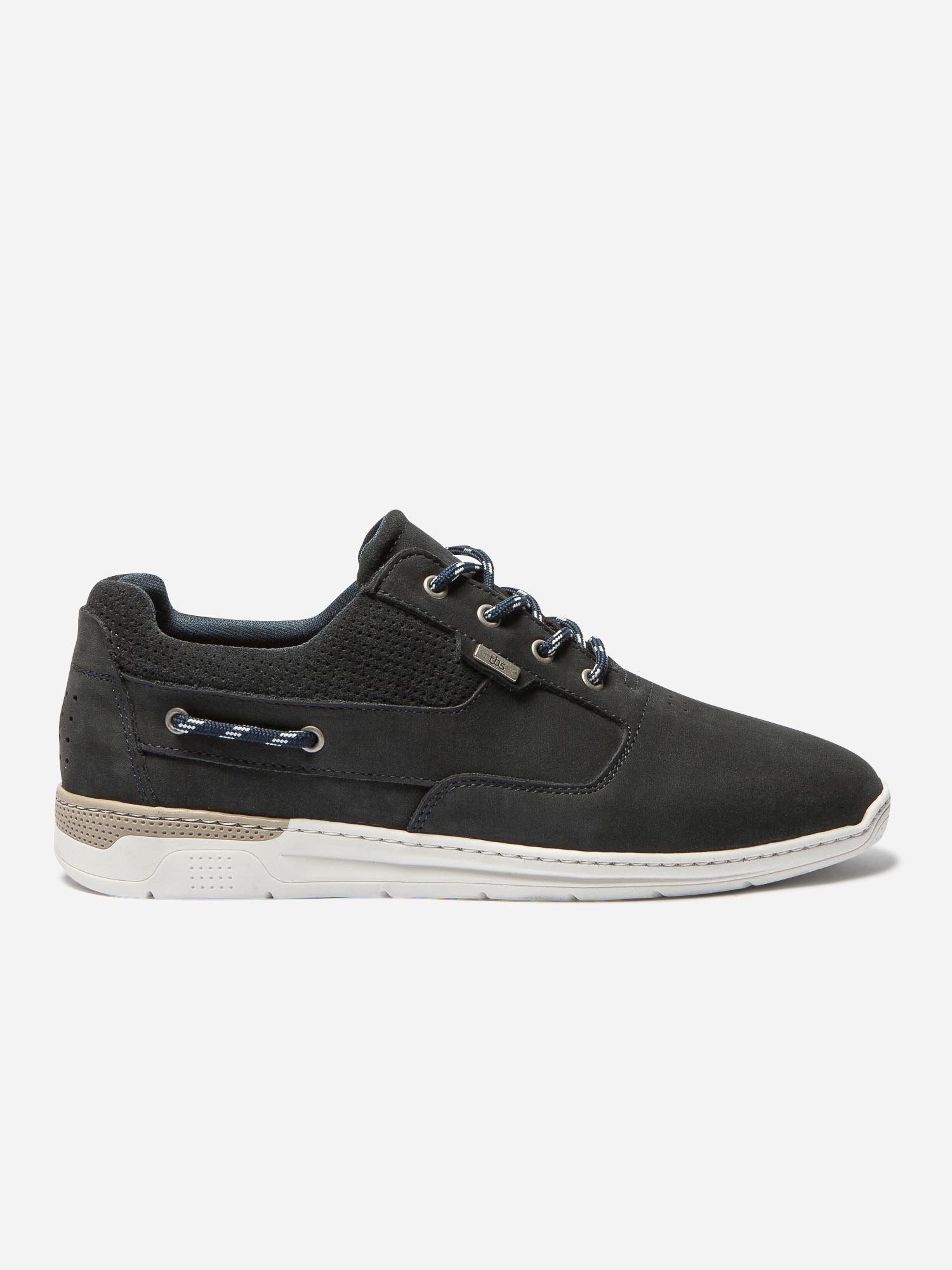Chaussures Bateau Homme Souples Cuir Marine