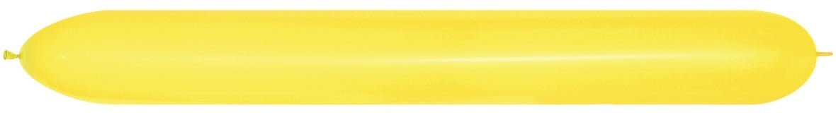 Modelleerballonnen Yellow 15cm 152cm 20st