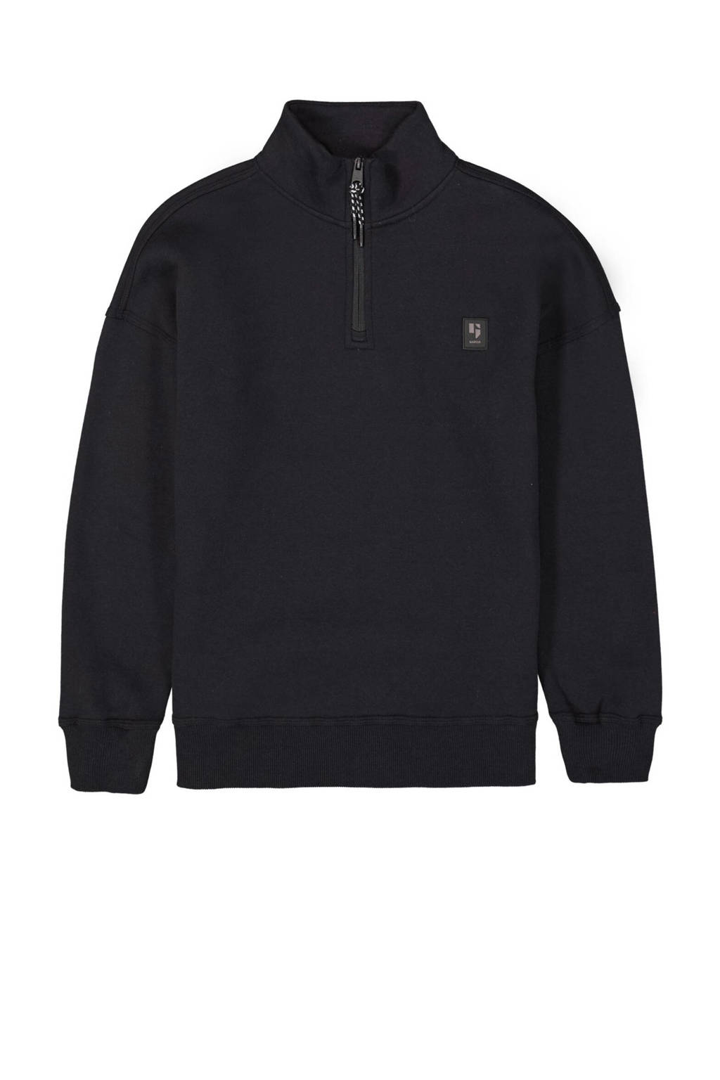Garcia sweater met backprint zwart/wit