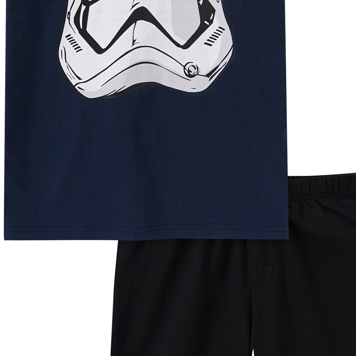 Yigga Star Wars Shorty mit Prints dunkelblau / schwarz