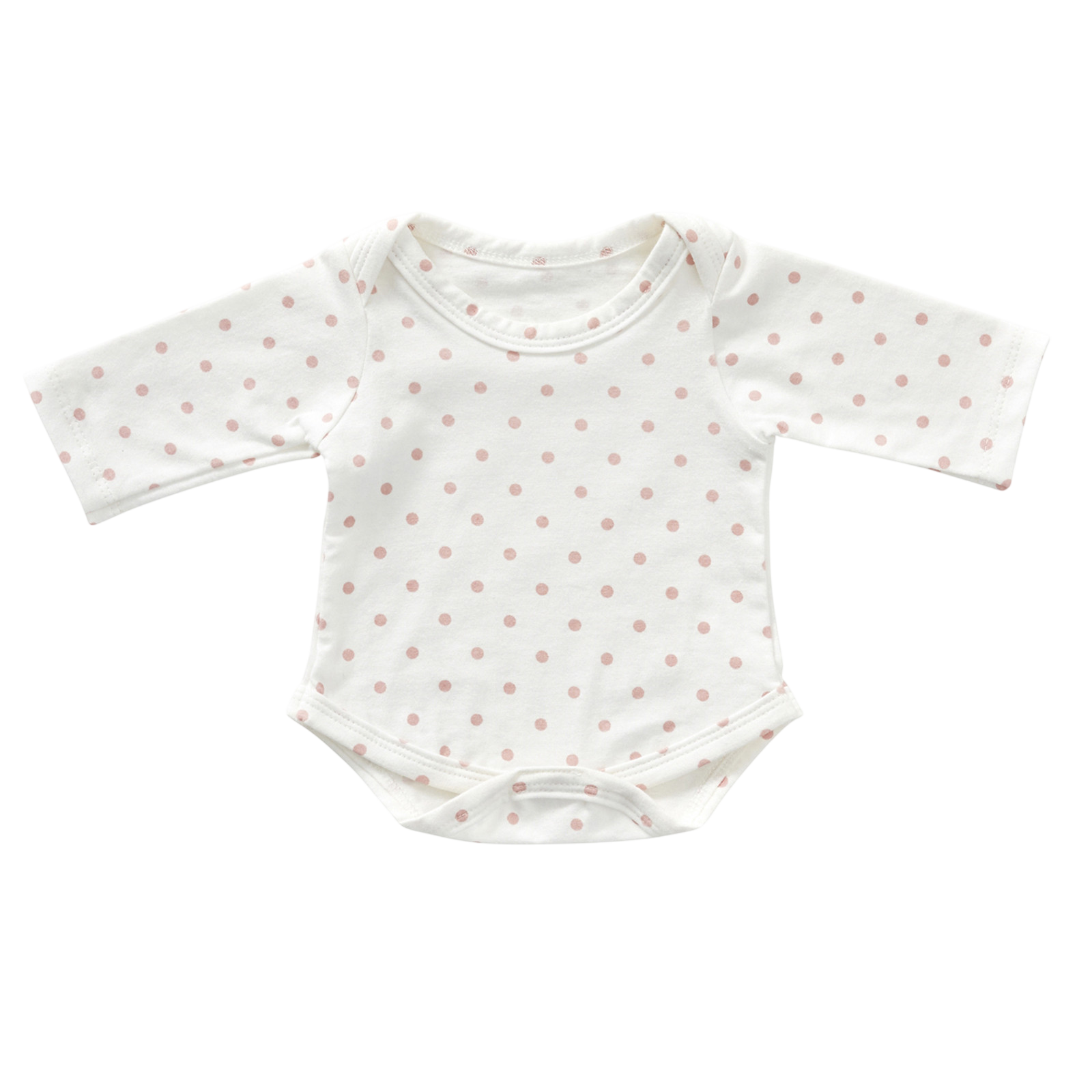 Puppenbody (40-45 cm) rose dots