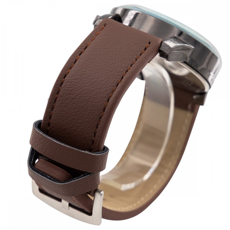 Montre Homme CHTIME bracelet Cuir Marron