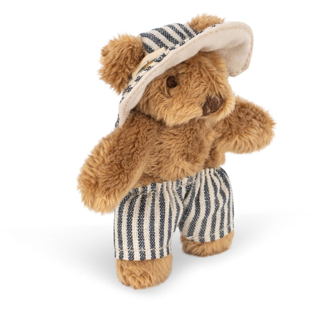 Køb Konges Sløjd Blue Stripe Tiny Bamse Travel