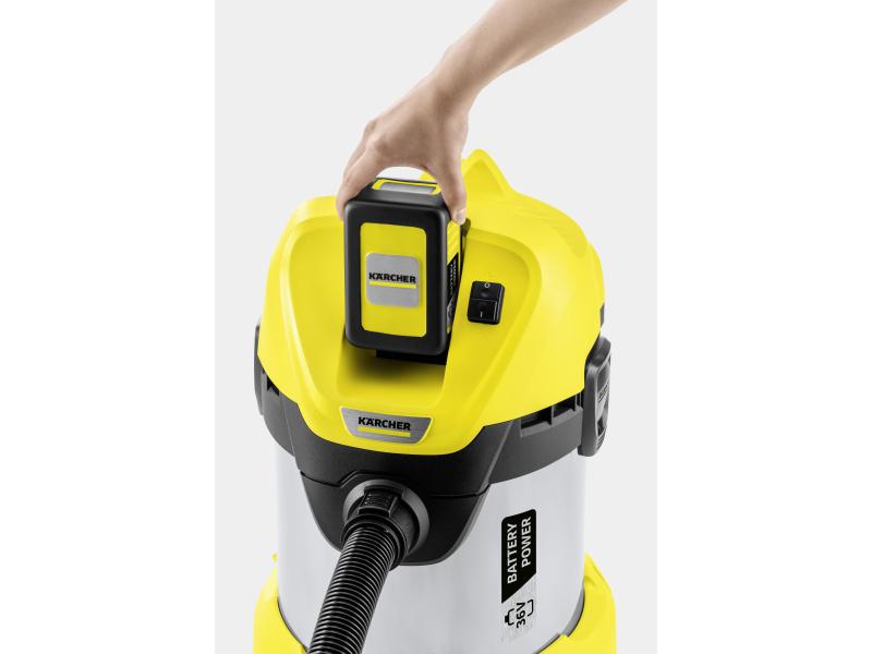Kärcher Akku-Mehrzwecksauger WD 3 Battery Premium 36 V Solo Mehrzwecksauger WD 3 Battery Premium