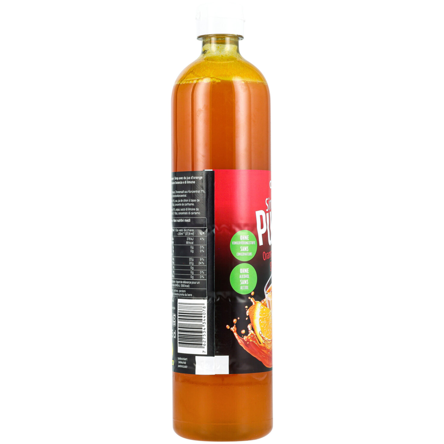 Punsch-Sirup Orangen Aroma -75cl