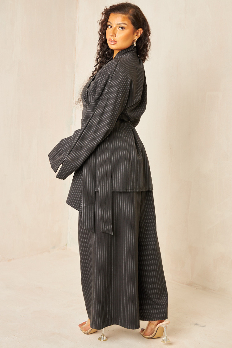 Ensemble 2 pièces blazer + pantalon noir