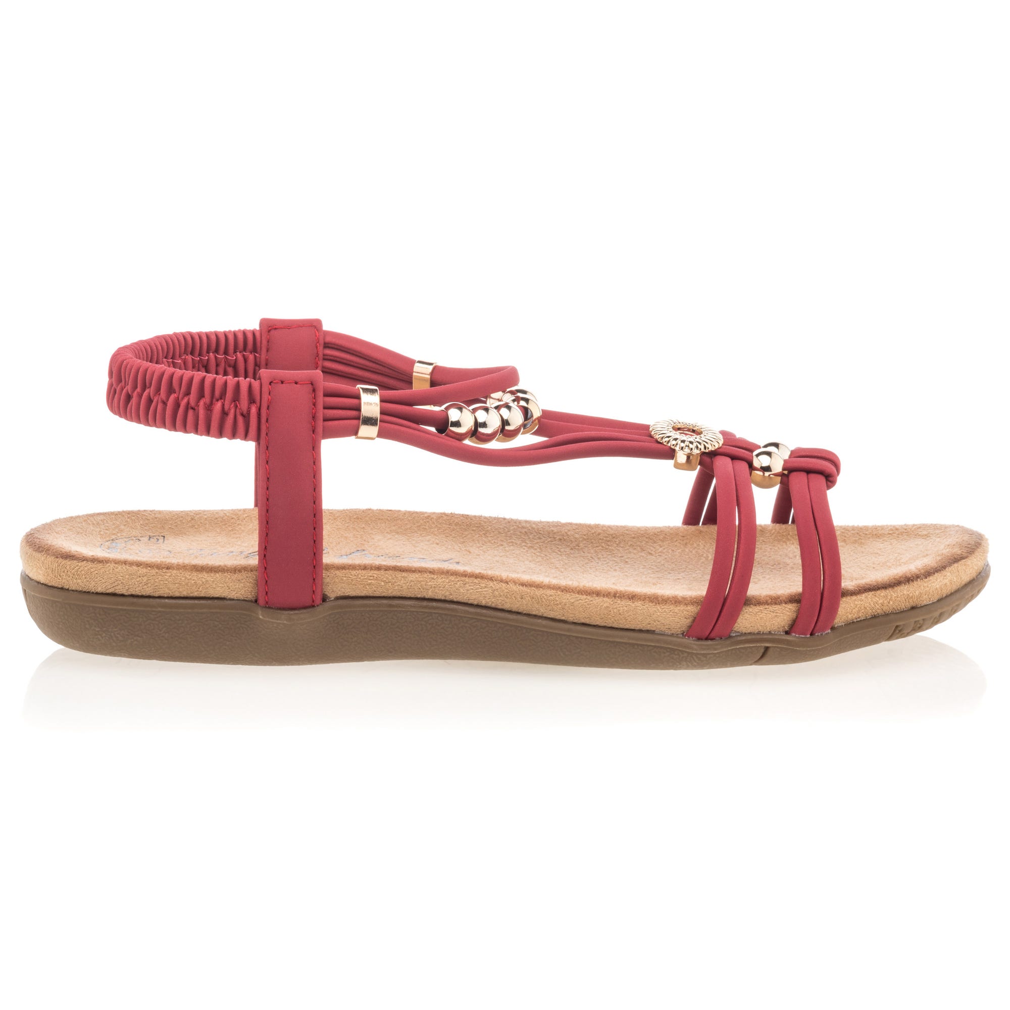 Sandales Femme rouge