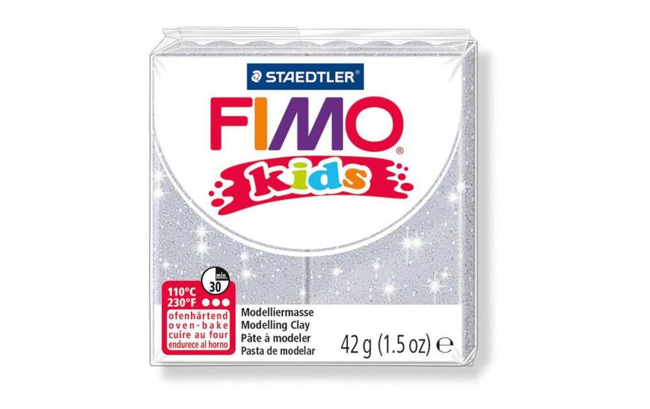 Modelliermasse Kids Glitter SilberOfenhärtende Modelliermasse