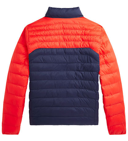 Polo Ralph Lauren Steppjacke - Umkehrbar - Orange/Navy/Blau