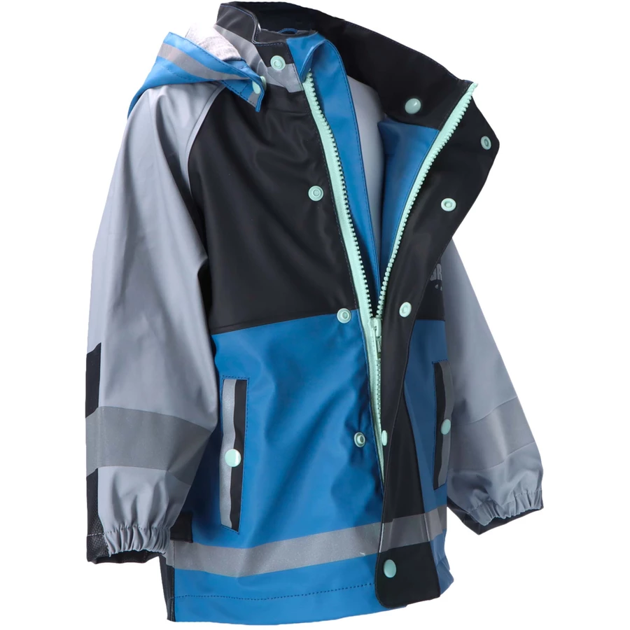 Sterntaler Funktions-Regenjacke uni tintenblau mel.