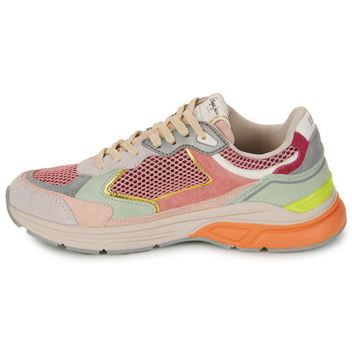 Pepe jeans - DAVE RISE W - Rose / Multicolore