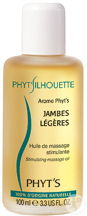 Phyt's Phyt'Silhouette Huile De Massage Stimulante Jambes Légères Et Morphologie Gynoïde 100ml