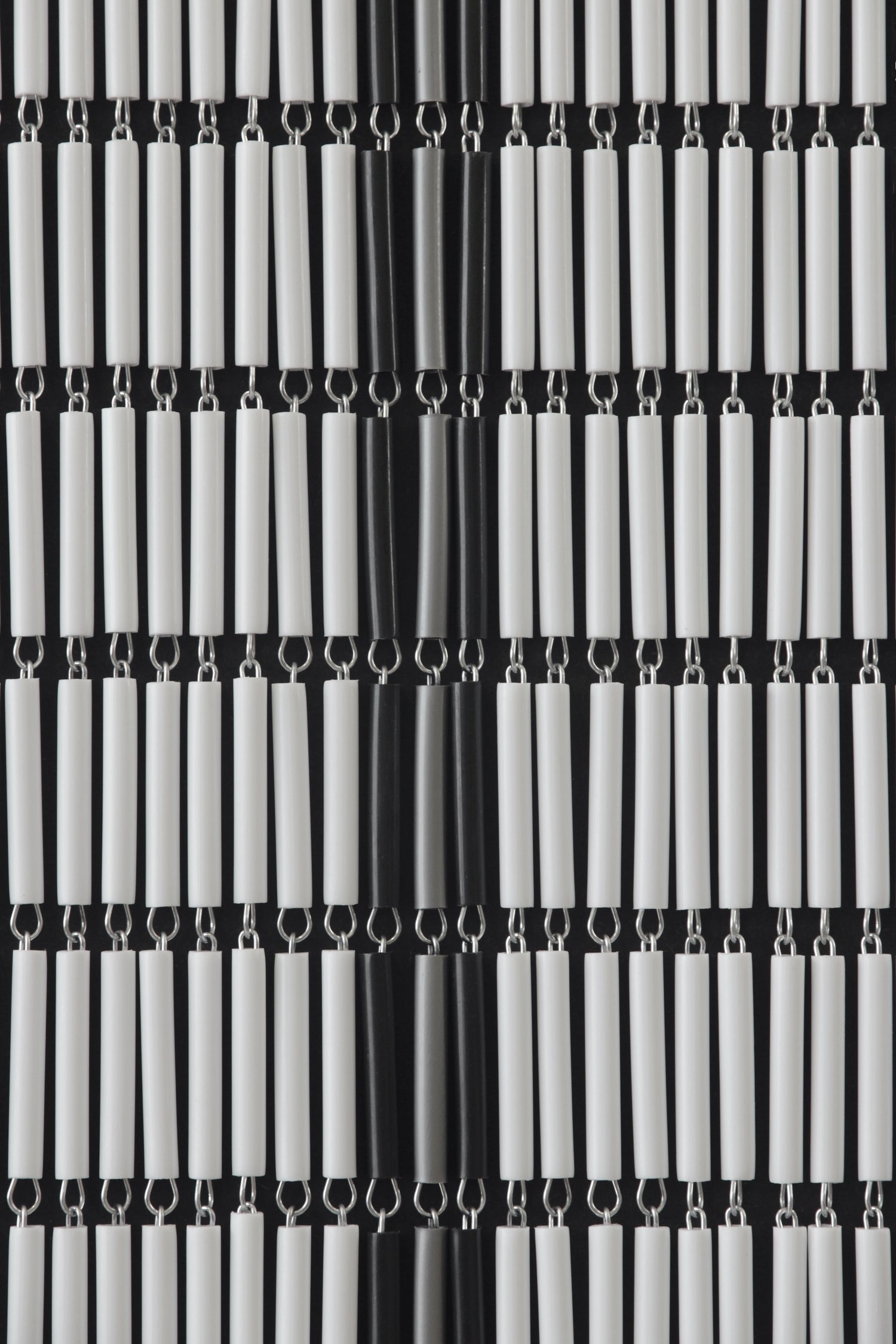 Sun-Arts vliegengordijn Hulzen wit/zwart 90 x 1,3 x 210 cm