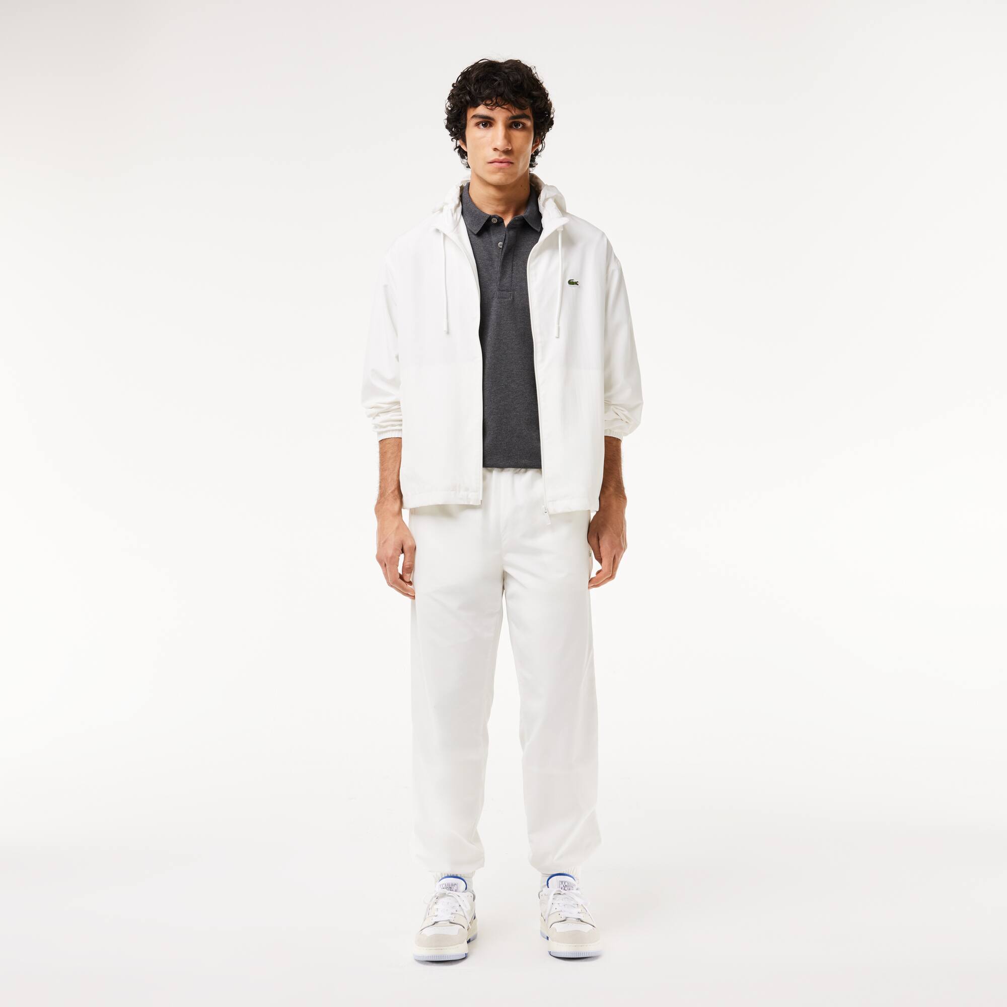 Polo Smart Paris coton stretch Manches Courtes - Gris - Lacoste - Homme