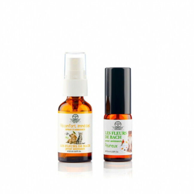 Kit Fleurs de Bach pour Animaux Peureux