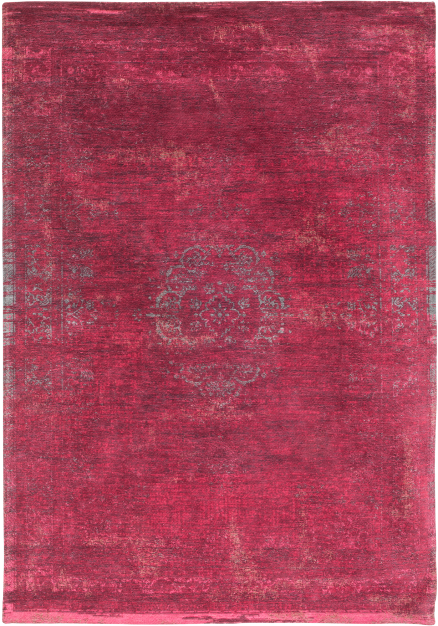 Ecorugs vloerkleed Medallion rood 280x390 cm