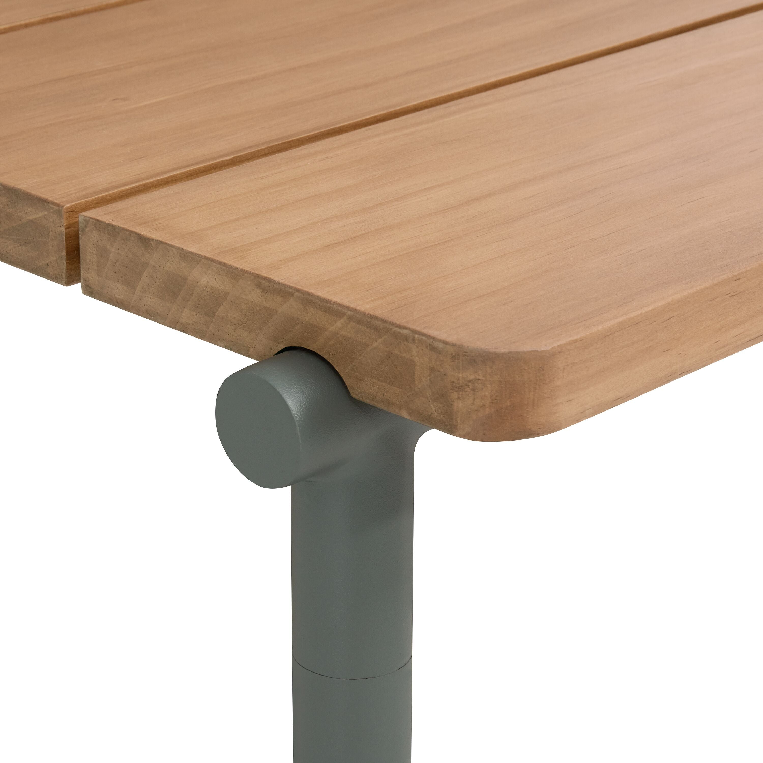 SAONA Loungetisch - Grau / B: 91.0 cm x T: 88.0 cm x H: 33.0 cm
