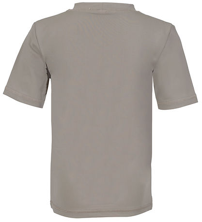 Petit Crabe Badeshirt - Schneebedeckt - UV50+ - Taupe