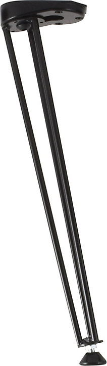 Pied de table Bar Plus H. 40 cm métal noir