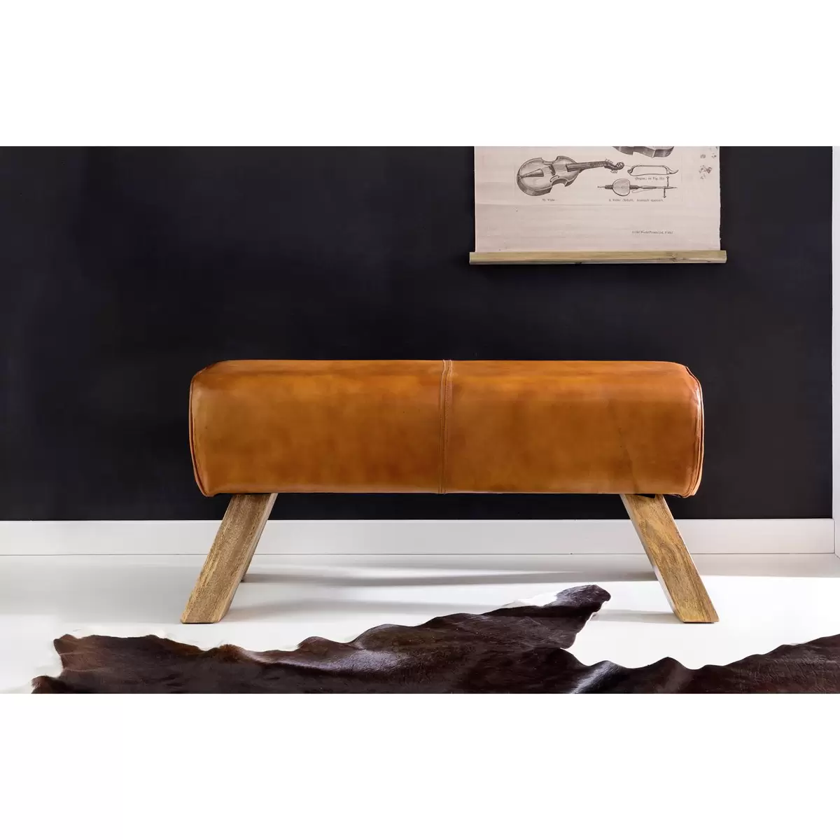 Sitzbank Tamy cognac