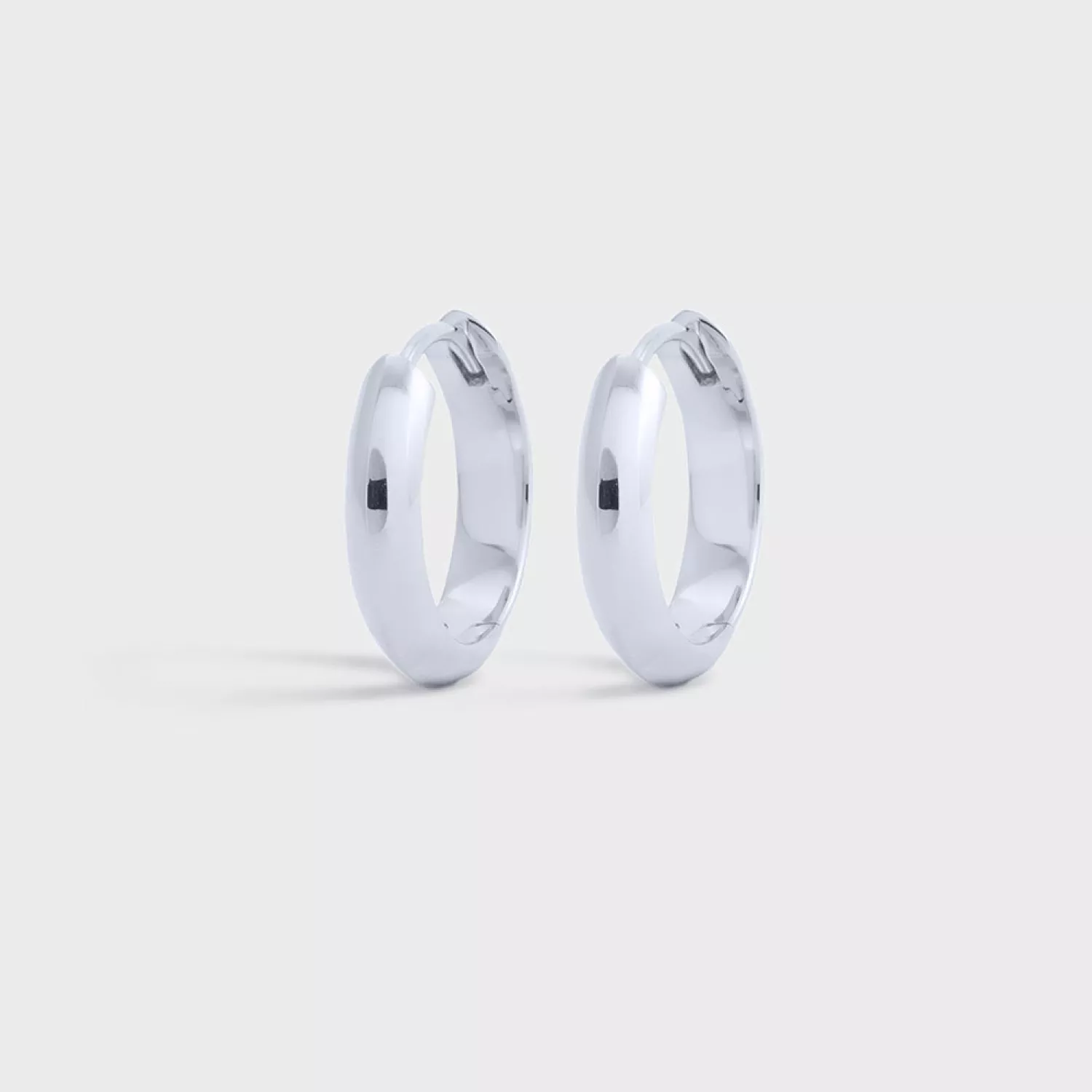 IX Studios Chunky Edge Øreringe 22 kt. Sølv DMB0326RH