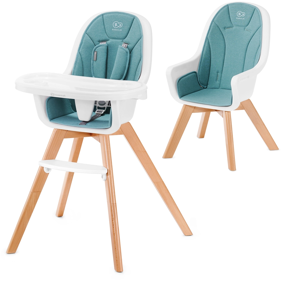 Kinderkraft Hochstuhl Tixi Turquoise