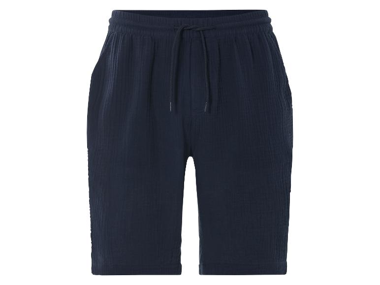 Korte mousseline heren broek