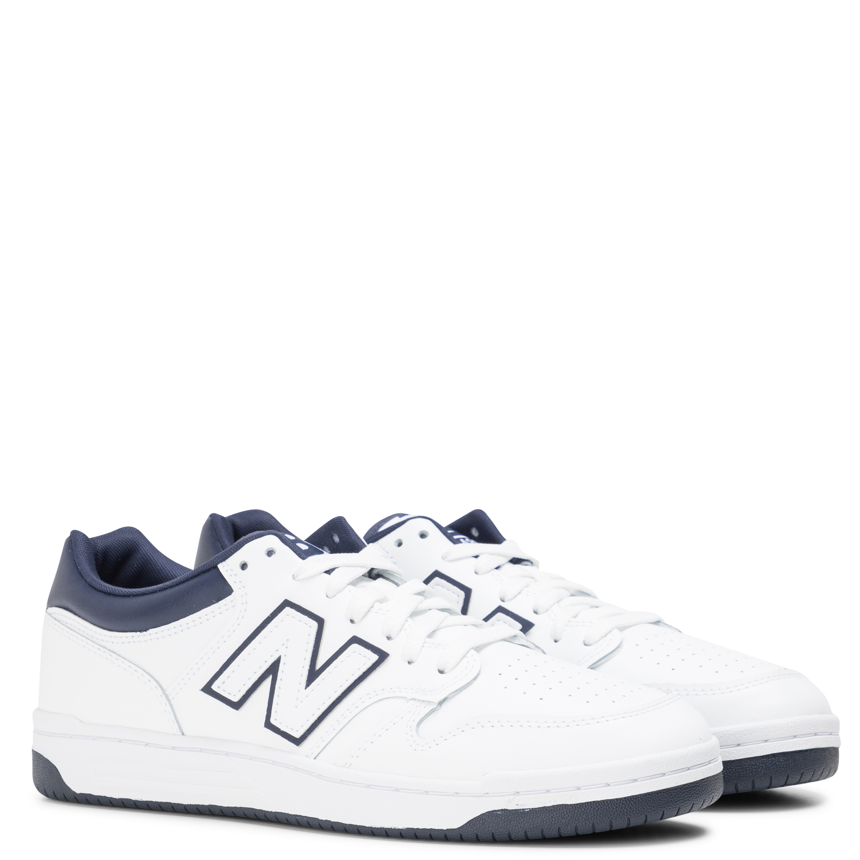 480 - Baskets basses en cuir | Blanc