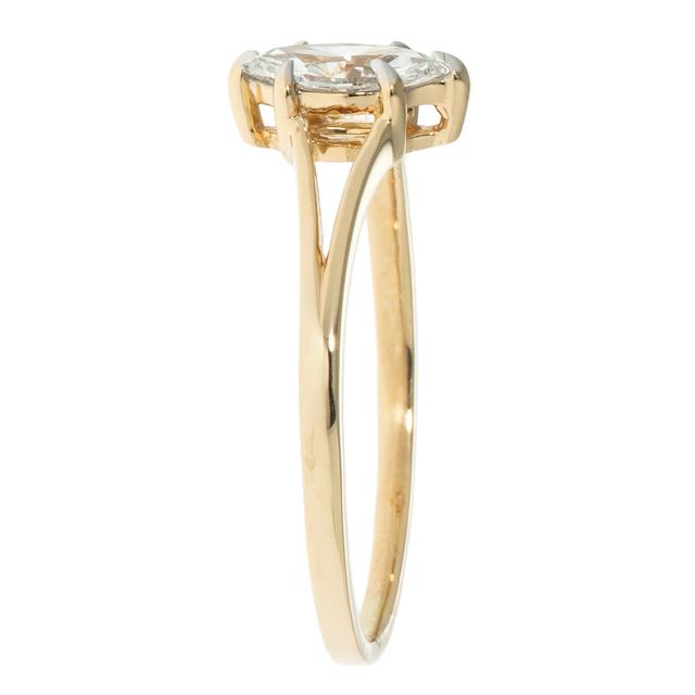 Solitär-Ring, Marquise Diamant, SI, 0,50 ct.
